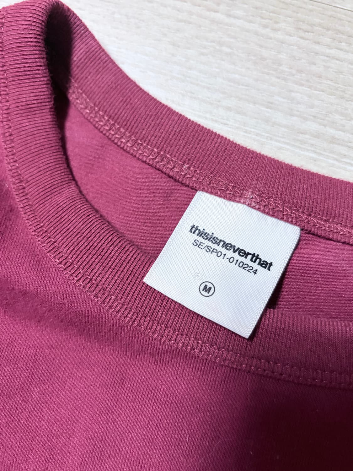 디스이즈네버뎃 긴팔티 상품이미지2