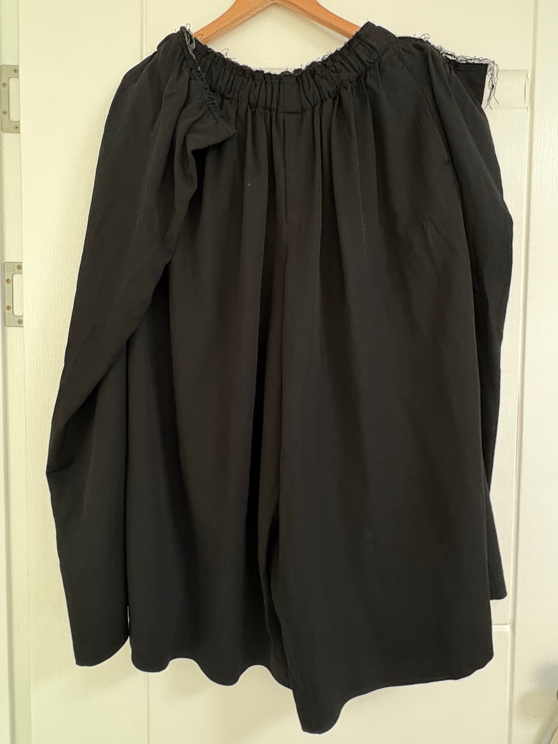 꼼데가르송 블랙 바지치마 상품이미지1