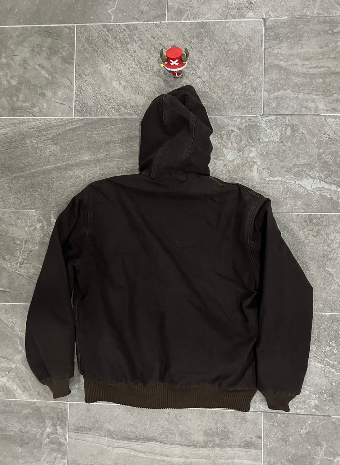 (L) 칼하트 덕 액티브 후드자켓 J130 DKB 다크브라운 상품이미지2