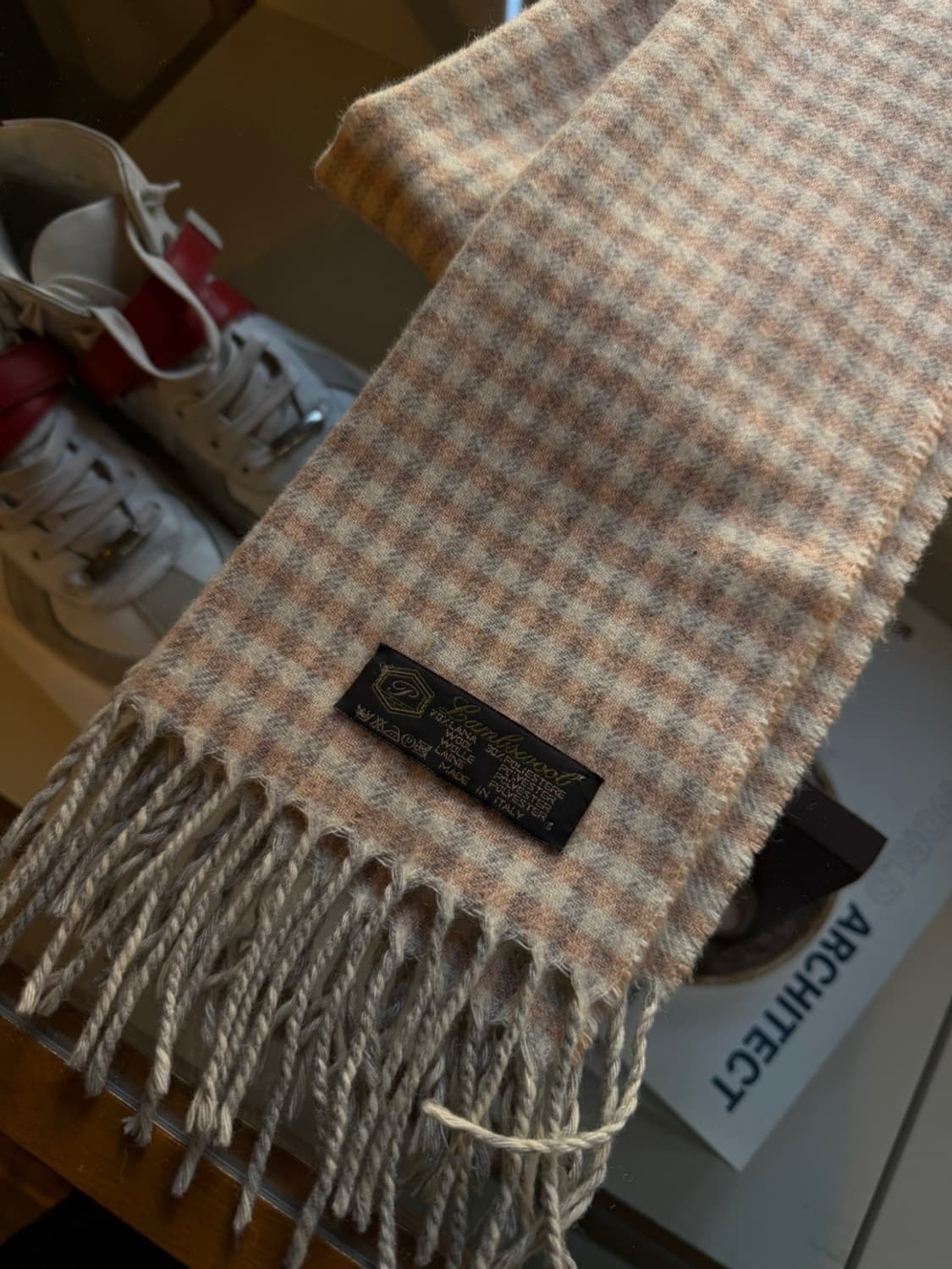 이태리 메이드 램스울 머플러 상품이미지2