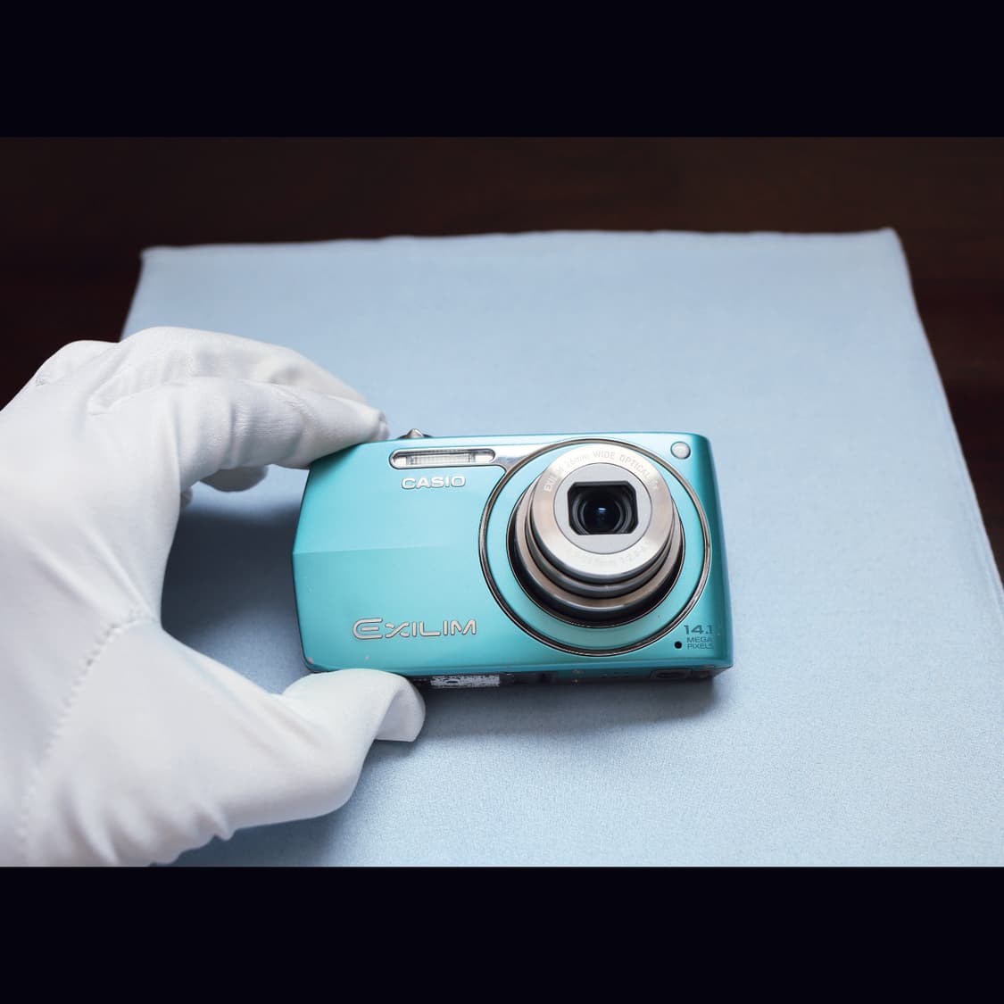 레어<A+급><아일릿모카>카시오 z2300 민트그린 빈티지 디카 상품이미지10