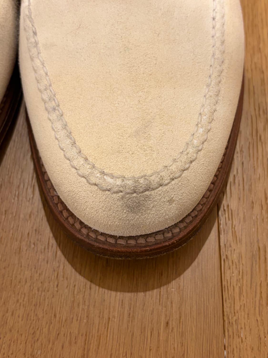 알든 화이트벅스 로퍼 11D사이즈 급매 상품이미지2