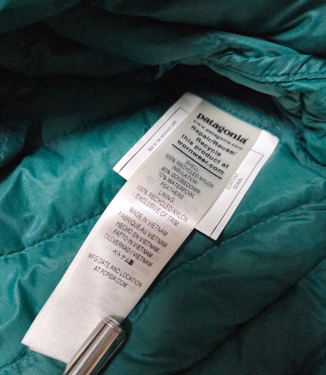 (L)파타고니아 민트틸 알프라이트 다운 풀오버 패딩 상품이미지4