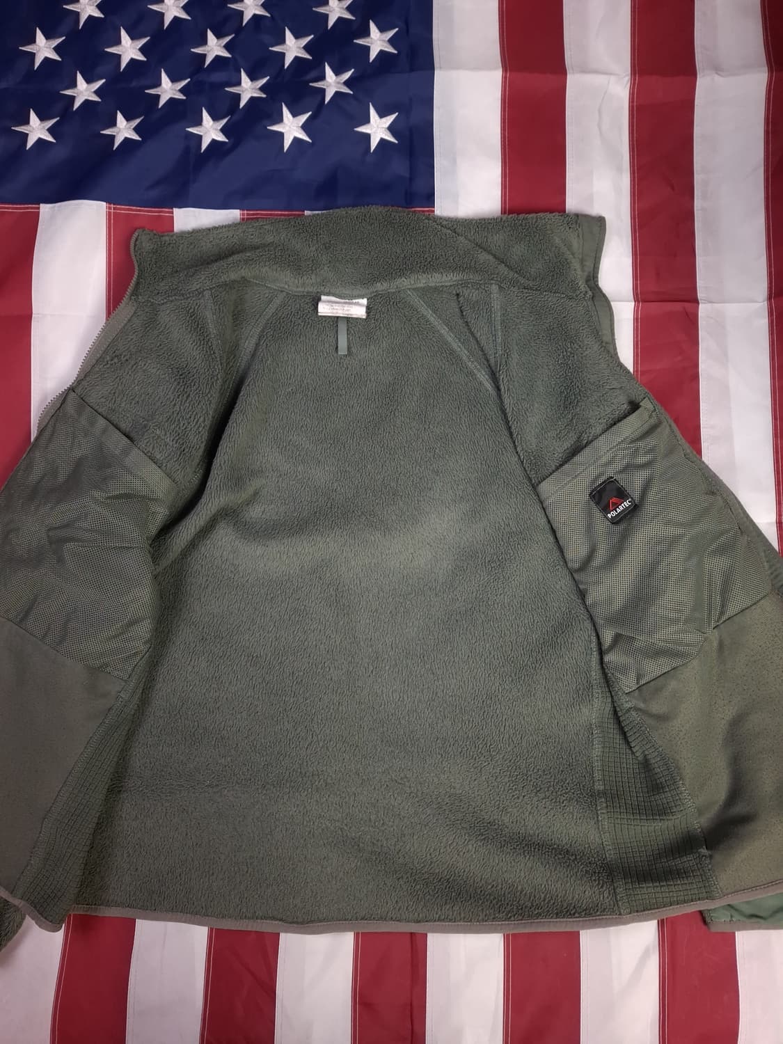 오리지날 미군 지급용 ACU 폴라텍 자켓 상품이미지6