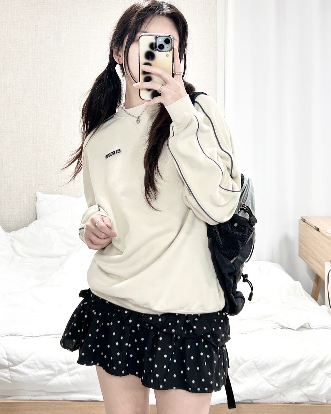 아디다스 JAPAN 사이드라인 맨투맨 상품이미지2