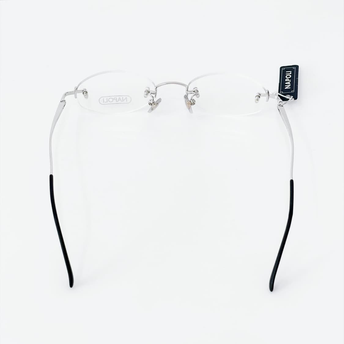 NAPOLI 실버 무테 데드스탁 빈티지안경 상품이미지4
