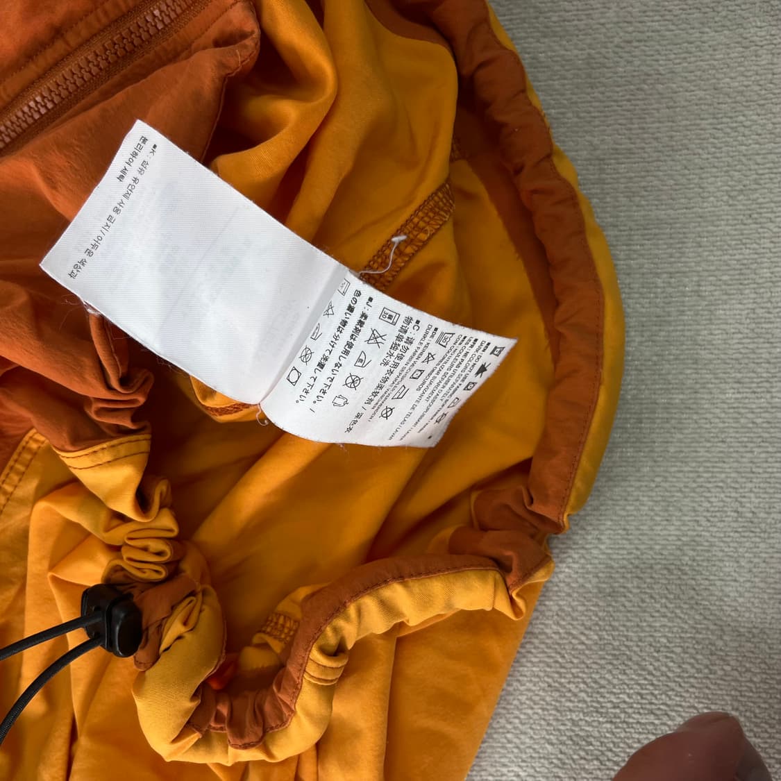 105 아크테릭스 오렌지 윈드브레이커 나일론 자켓 상품이미지10