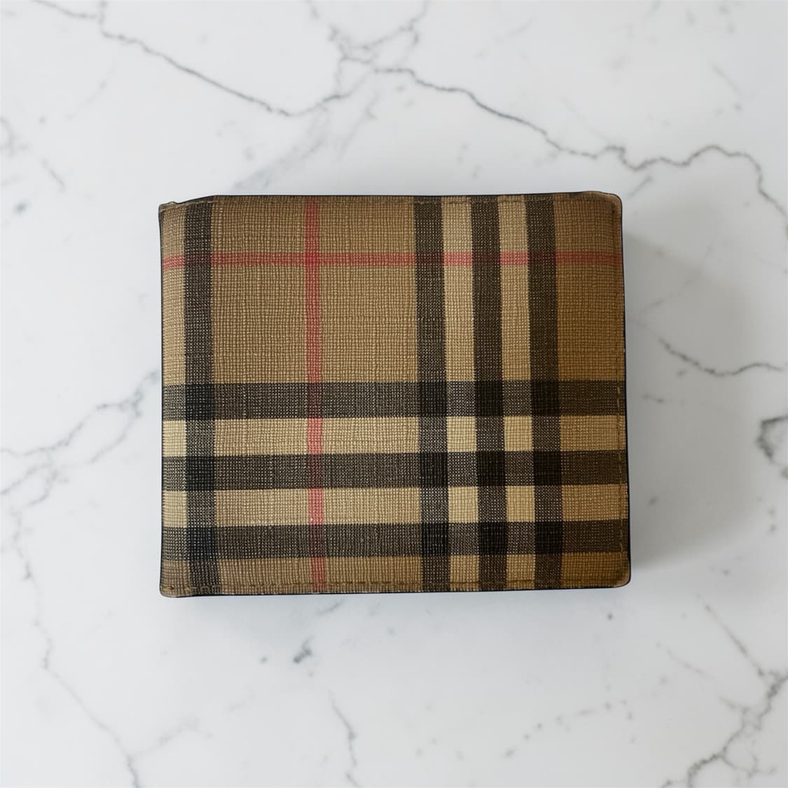 ✨Burberry 버버리 정품 반지갑(포이즌 인증/상태 좋음)✨ 상품이미지1