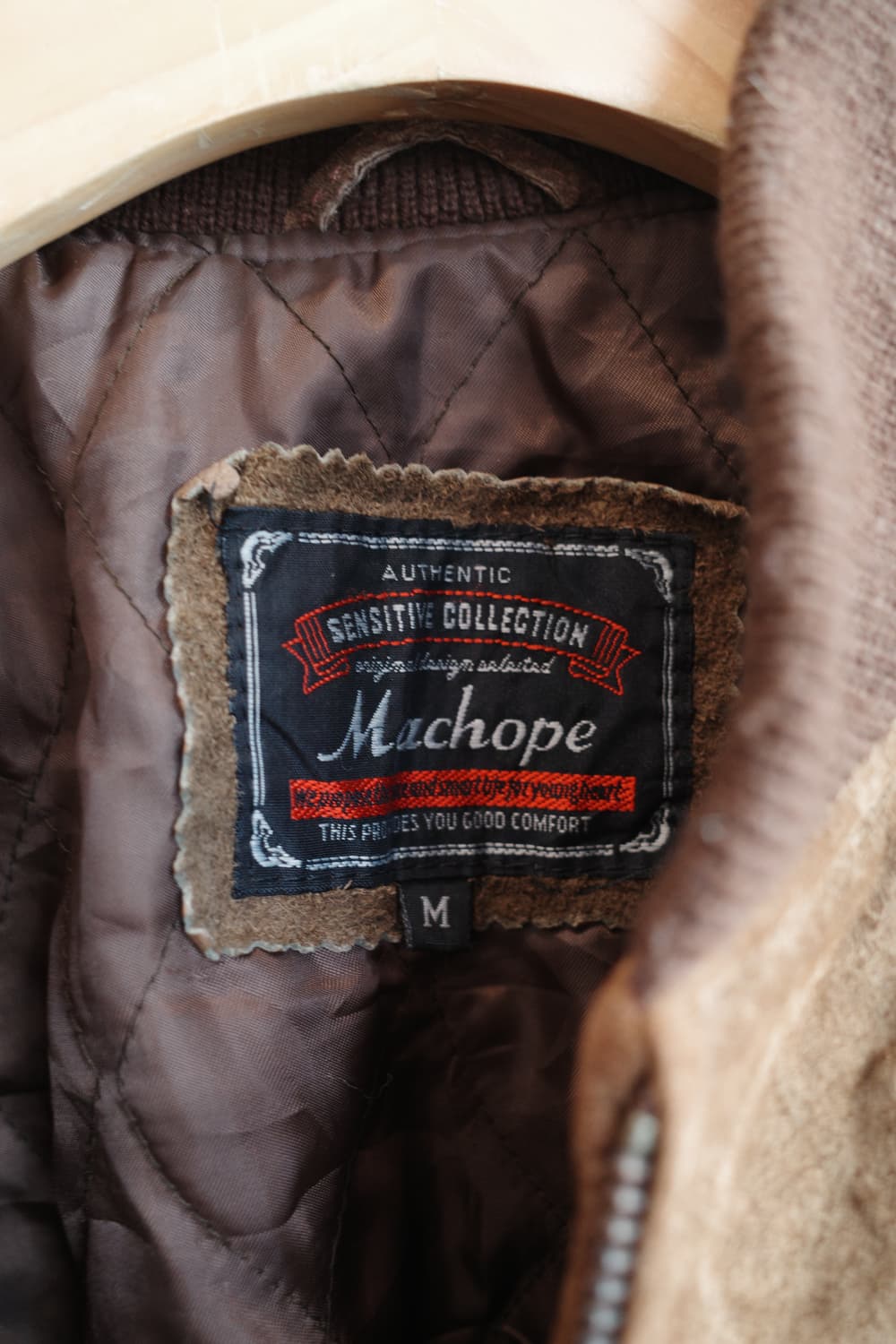 Japan brand 돈피레더 스웨이드 점퍼 상품이미지3