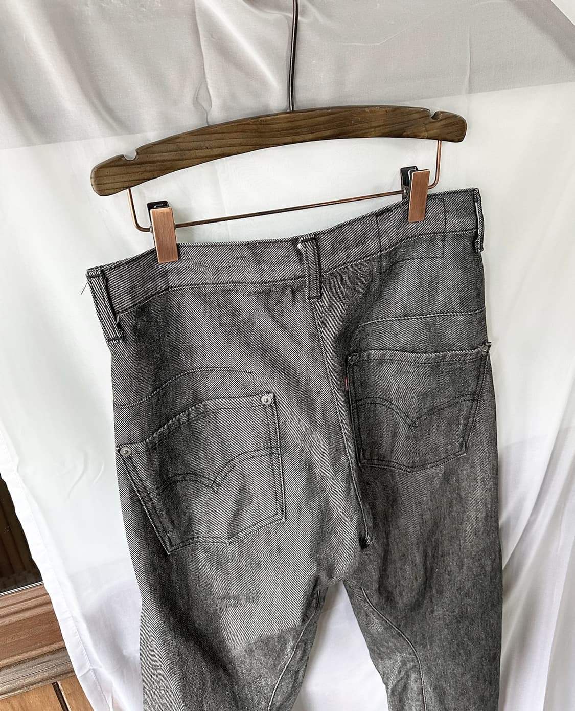 LEVI'S engineered regular black w30 상품이미지8