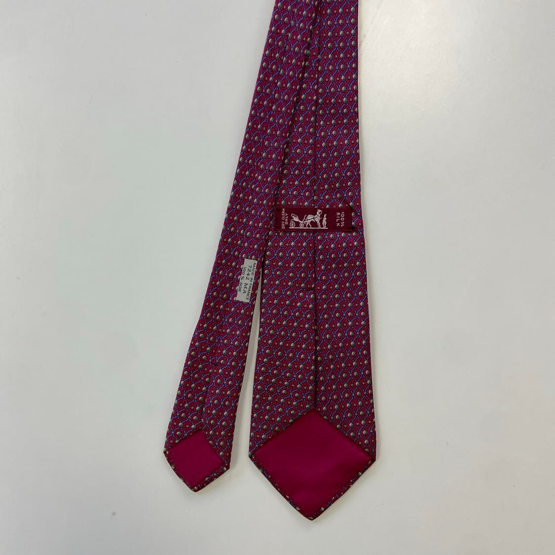 에르메스 명품 정품넥타이(HERMES) 8.3cm 상품이미지2
