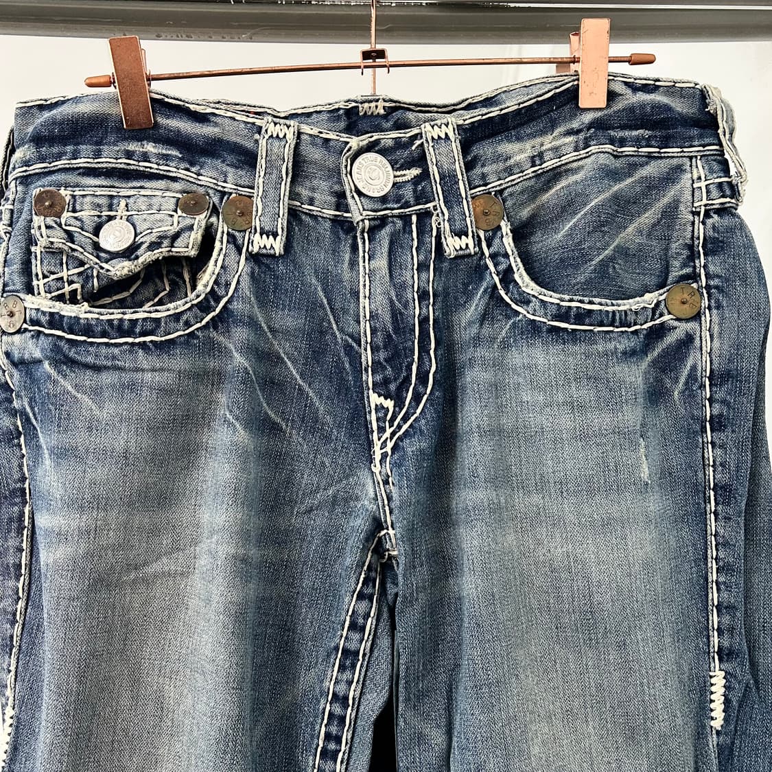 트루릴리전 월드투어 부츠컷 데님 팬츠 상품이미지7