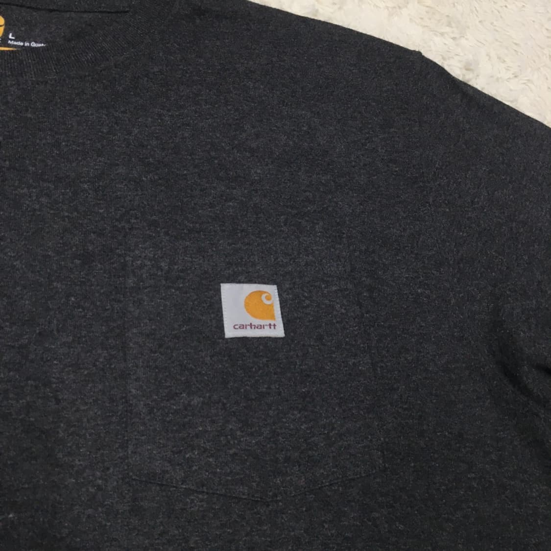 칼하트 포켓 롱슬리브 BB27 상품이미지2