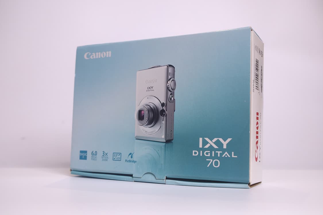 캐논 익시 디지털 70 (익서스 60 일본 내수 모델) 박스셋 상품이미지8
