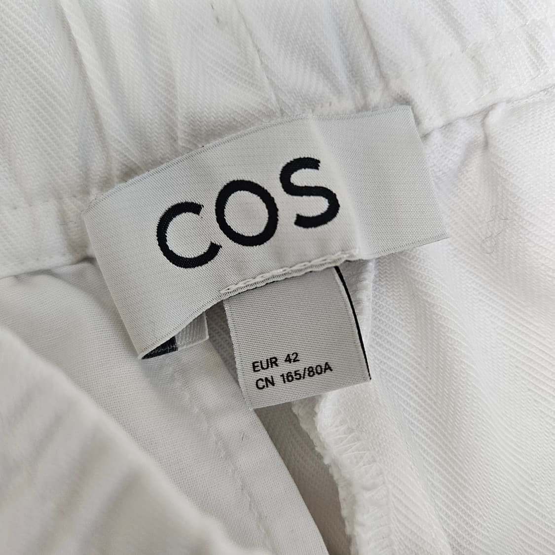 COS 코스 밴딩 와이드 면바지 남자32~33 상품이미지3