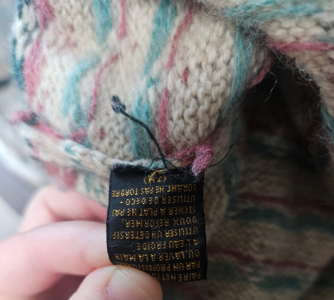 에디바우어 80's 빈티지니트/pig/모리걸 상품이미지6