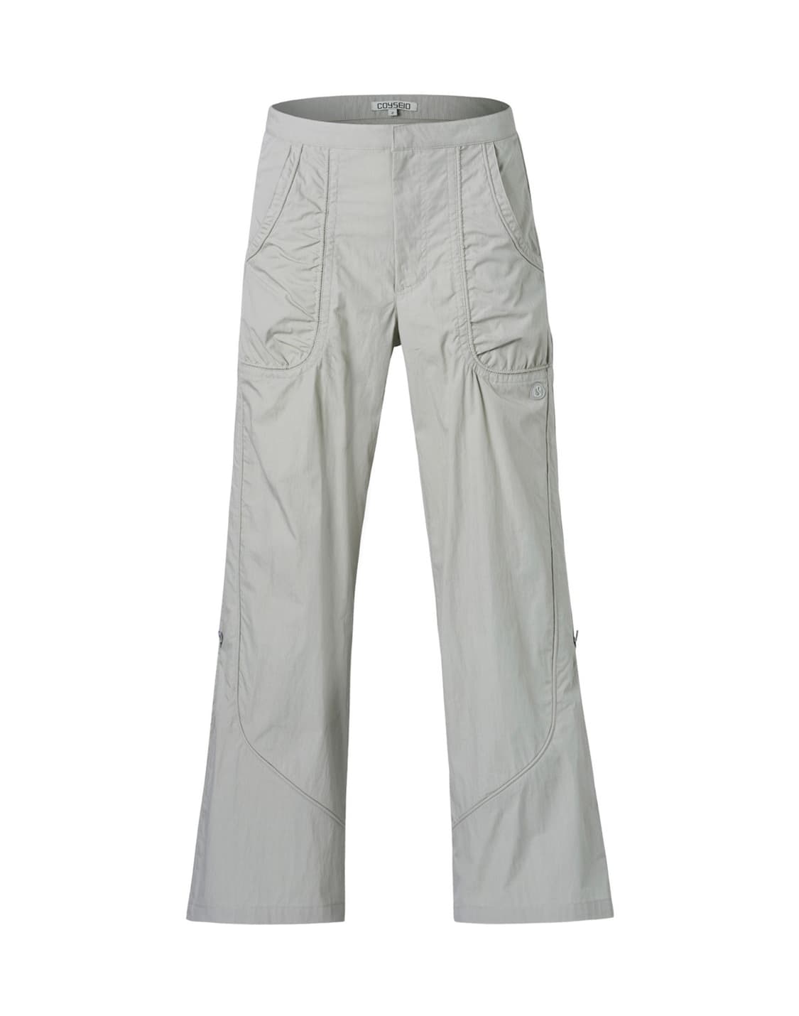 coyceio - side zipper line pants beige 상품이미지2