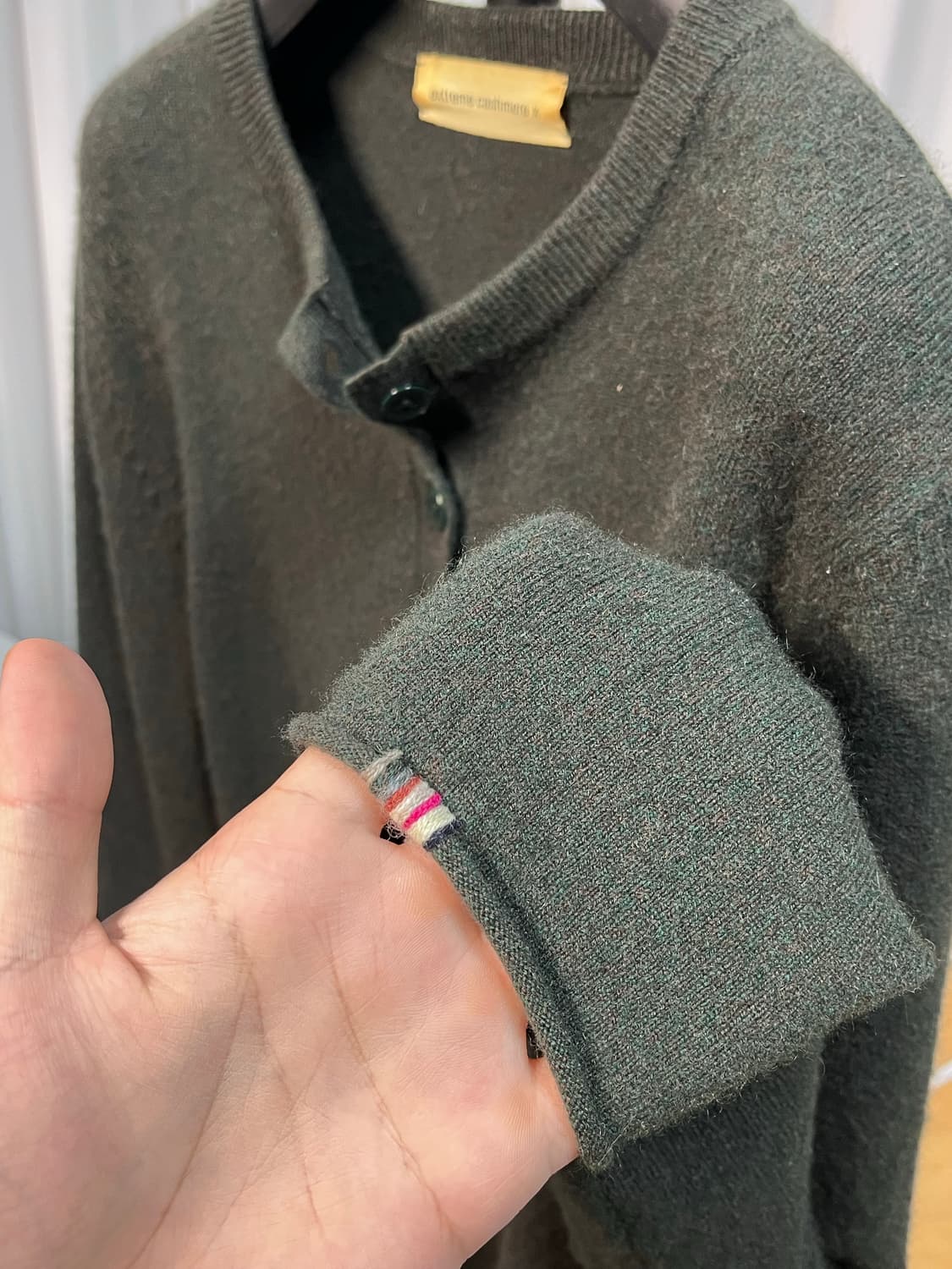 Extreme Cashmere 남성 니트 헨리넥 상품이미지3