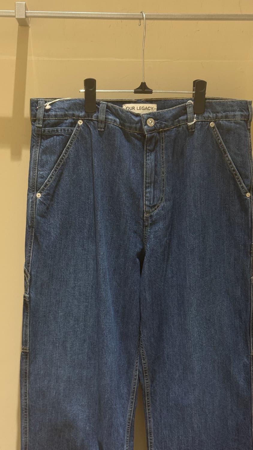 아워레가시 조이너 트라우져 웨스턴 블루 데님 상품이미지2