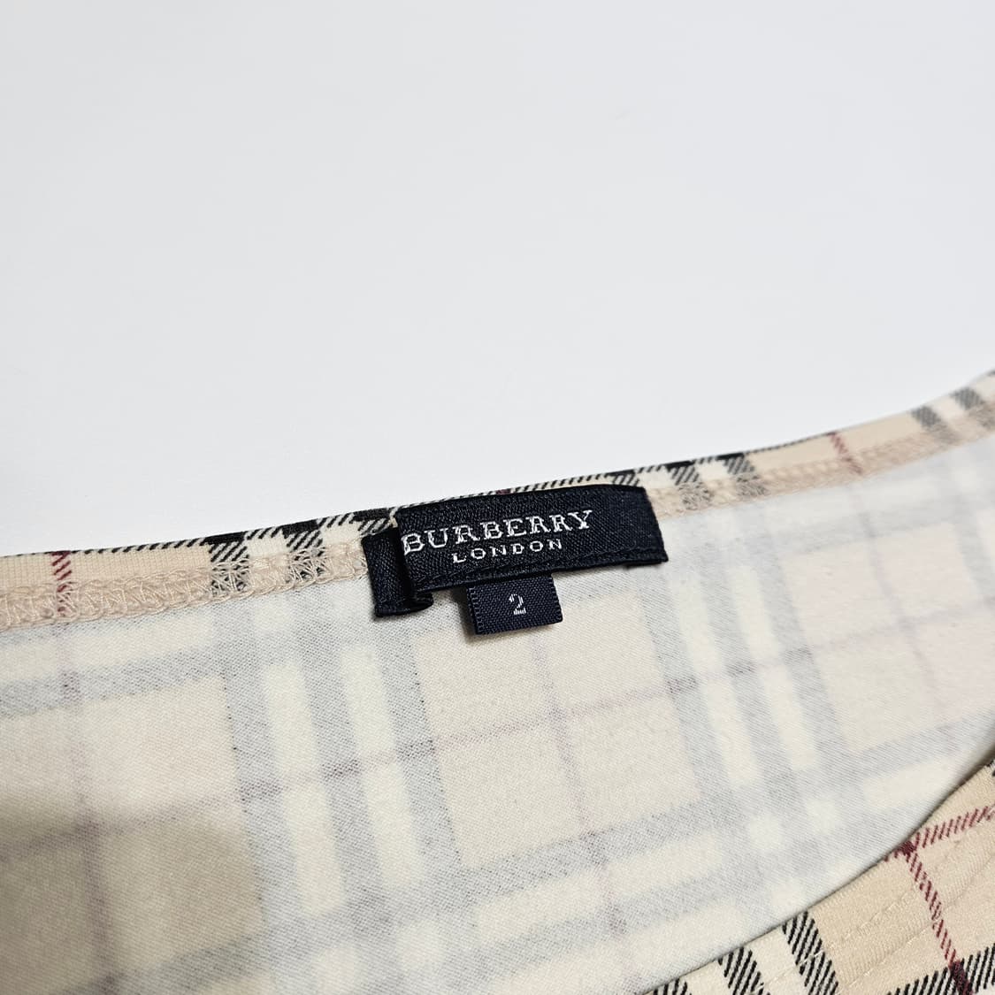 버버리 노바체크 티셔츠[2] 상품이미지4