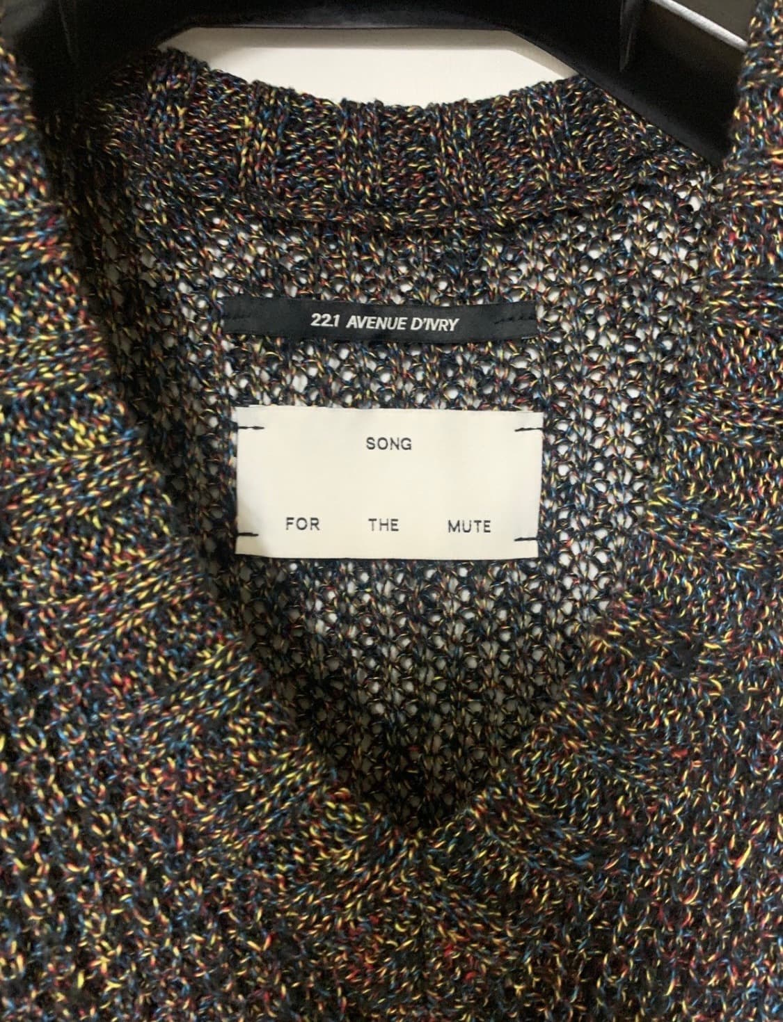 Song for the mute 송포더뮤트 니트베스트 상품이미지4