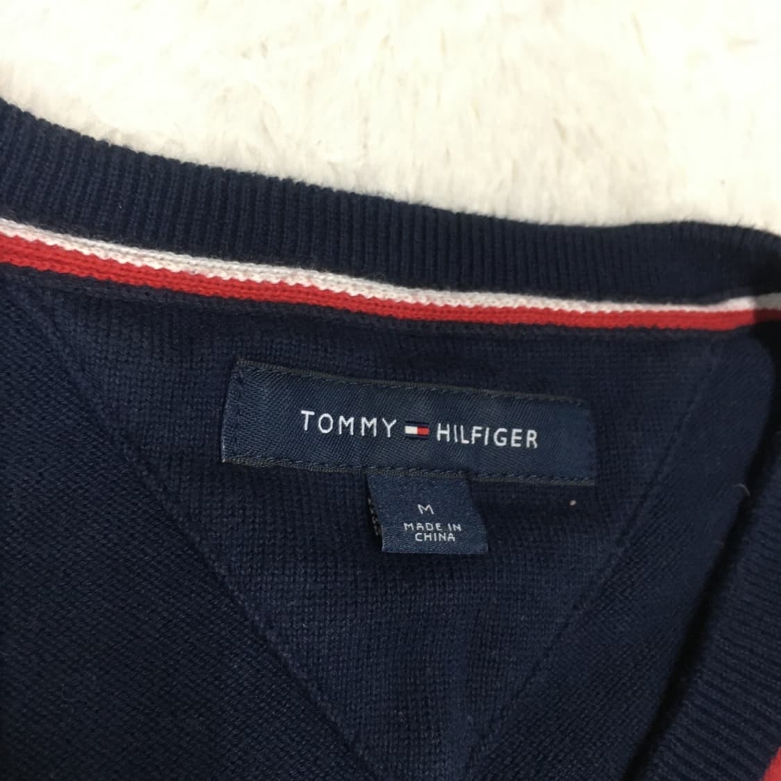 타미 아가일 라운드넥니트 만원샵 DD14 상품이미지2