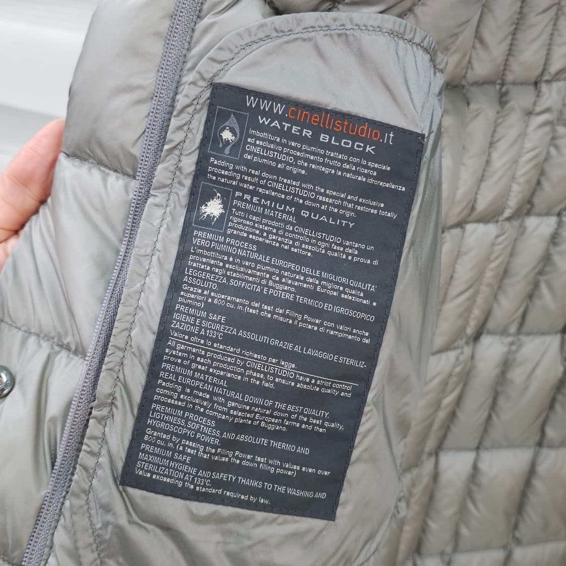 C]STUDIO CLUB 천연구스다운 롱패딩- 우먼42 상품이미지8