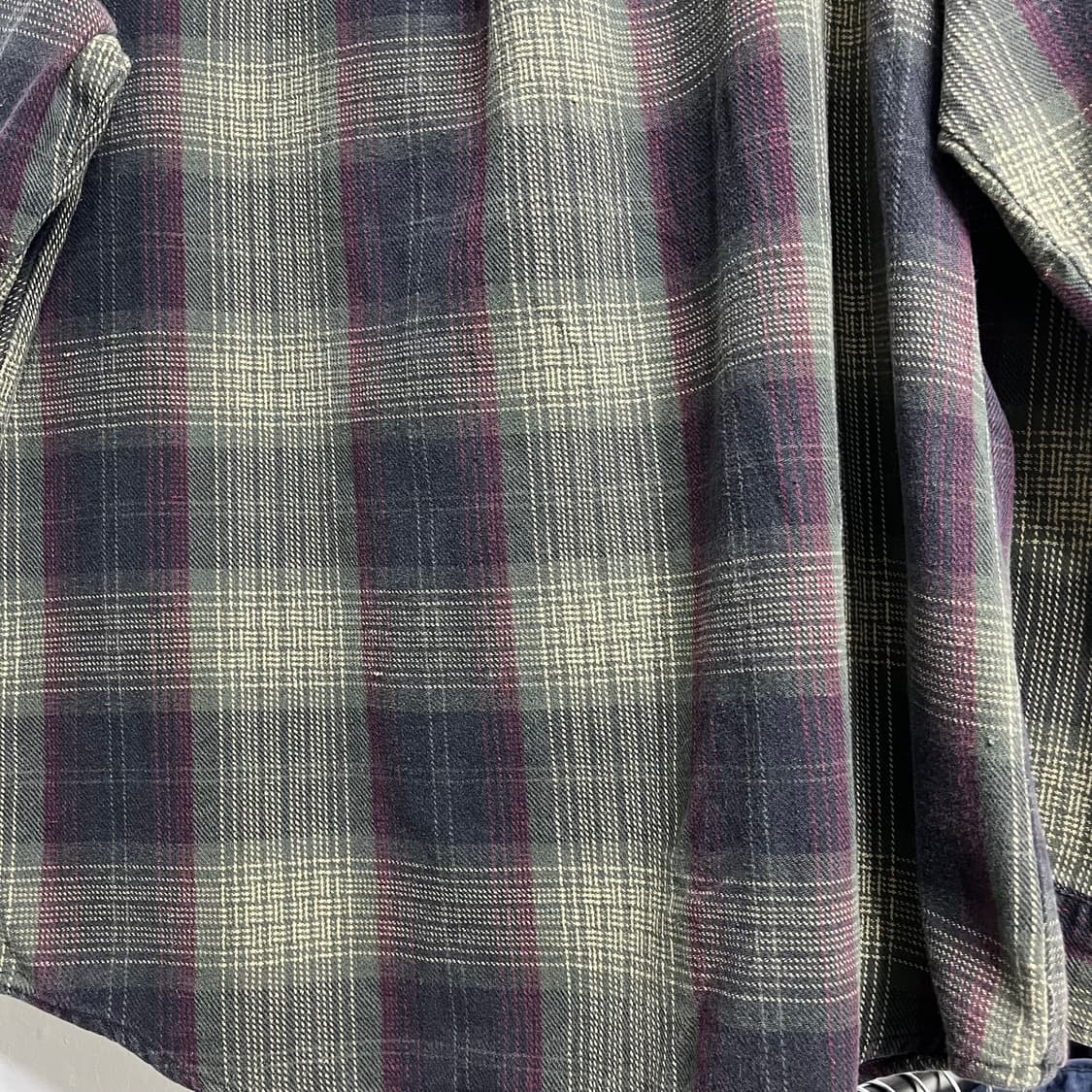 90s HEAVY COTTON FLANNEL 헤비코튼 플란넬 셔츠 상품이미지10