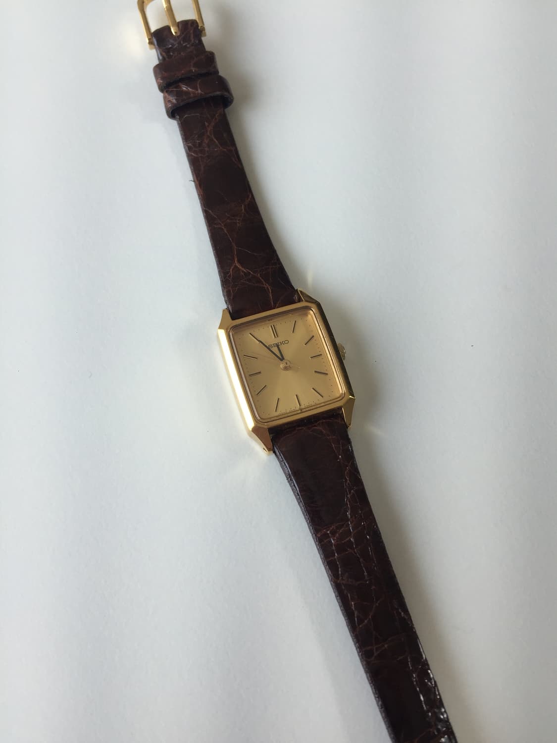90s seiko tank gold quartz 상품이미지6