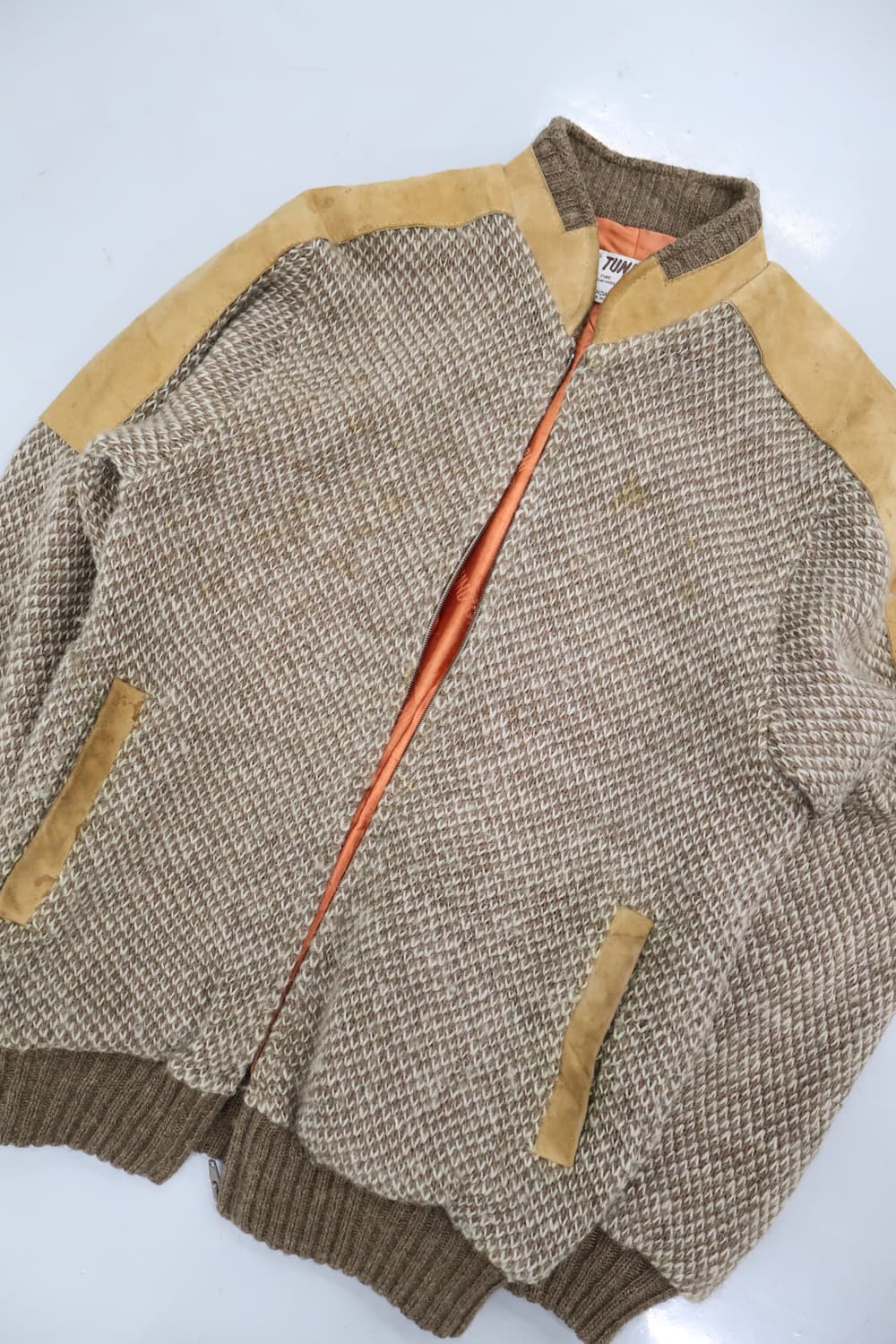 TUNDRA Wool Knit Flight Jacket 상품이미지4
