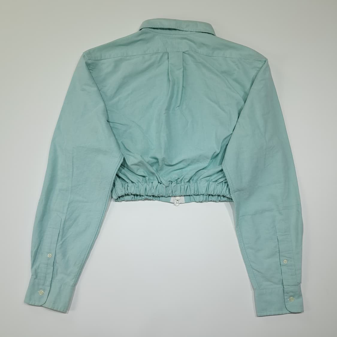 CL792 FREE 폴로 00s 민트 리메이크 크롭 집업 셔츠 상품이미지5