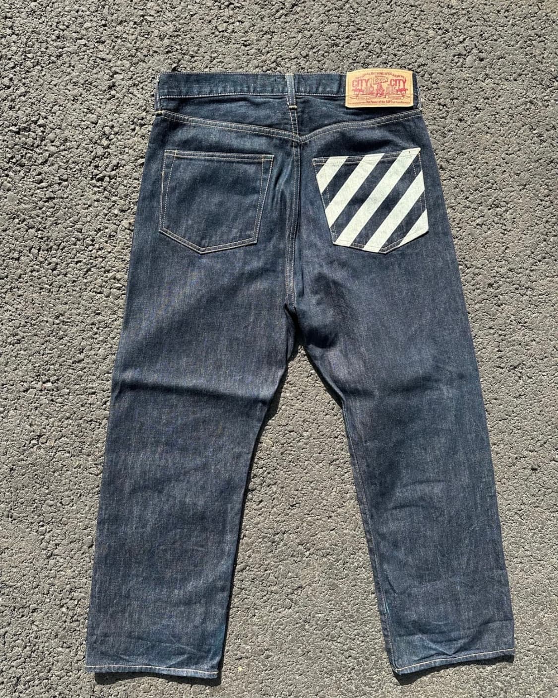 베이프 마일로 데님 팬츠 M 상품이미지2