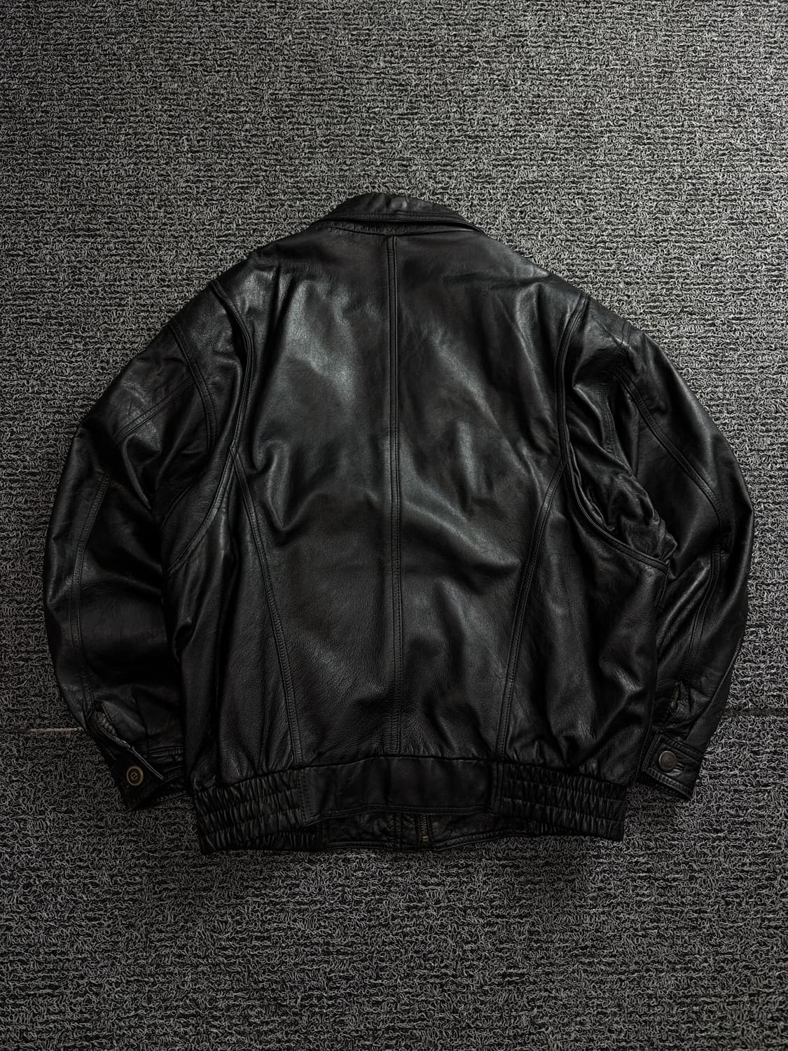 RAPIDO 아카이브 램스킨 봄버 레더 자켓 1763 상품이미지5