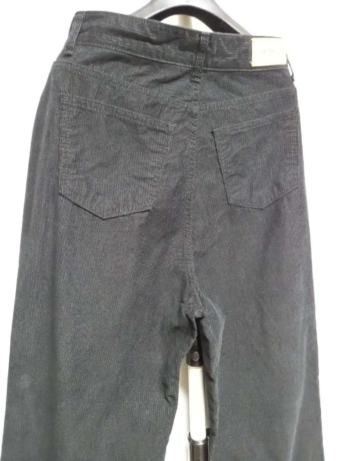 새 NOTED 코듀로이 골덴 하이웨스트 통핏팬츠 27.28 상품이미지5