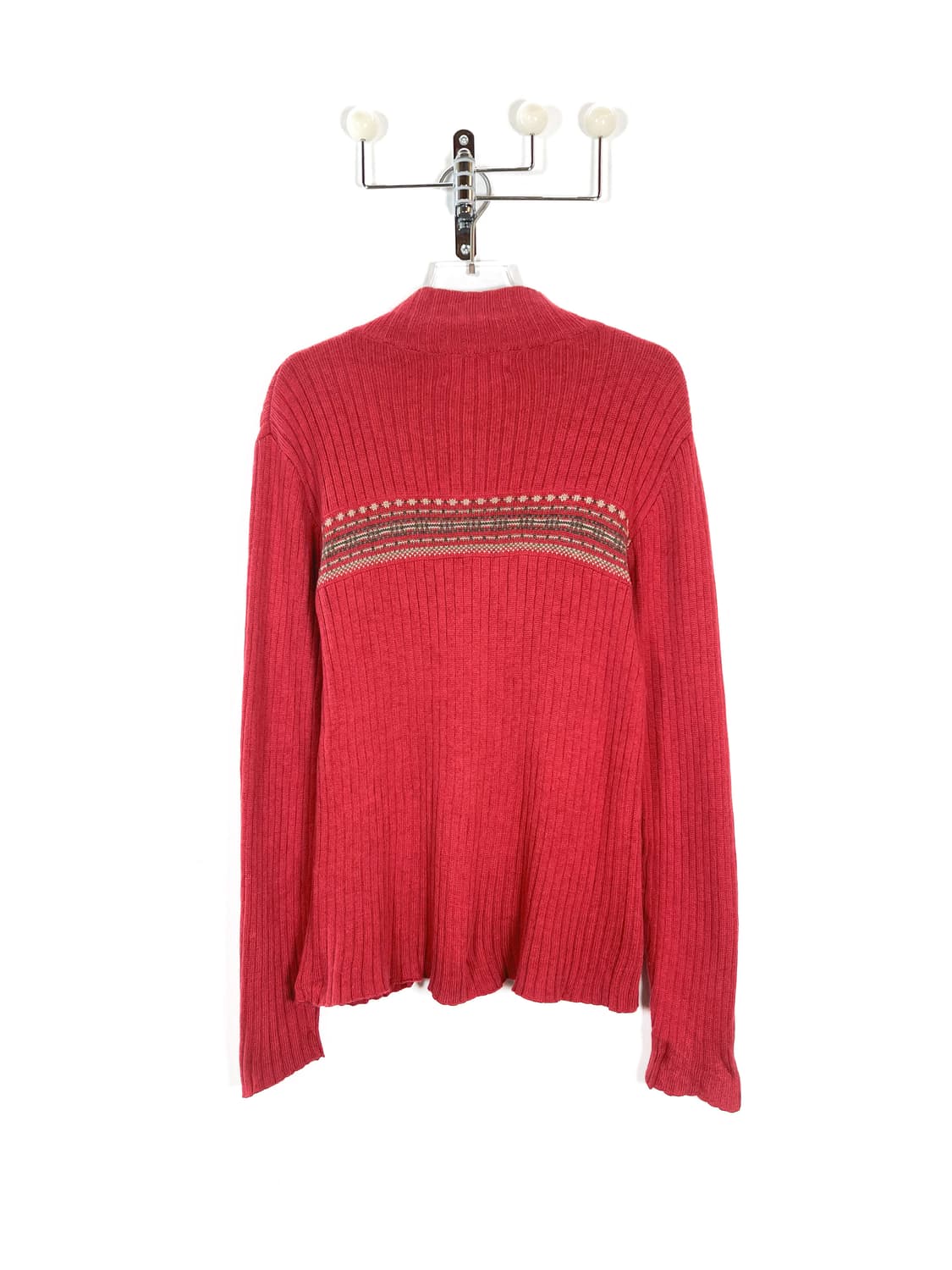 맥그리거 하프넥 울 니트 집업 상품이미지6