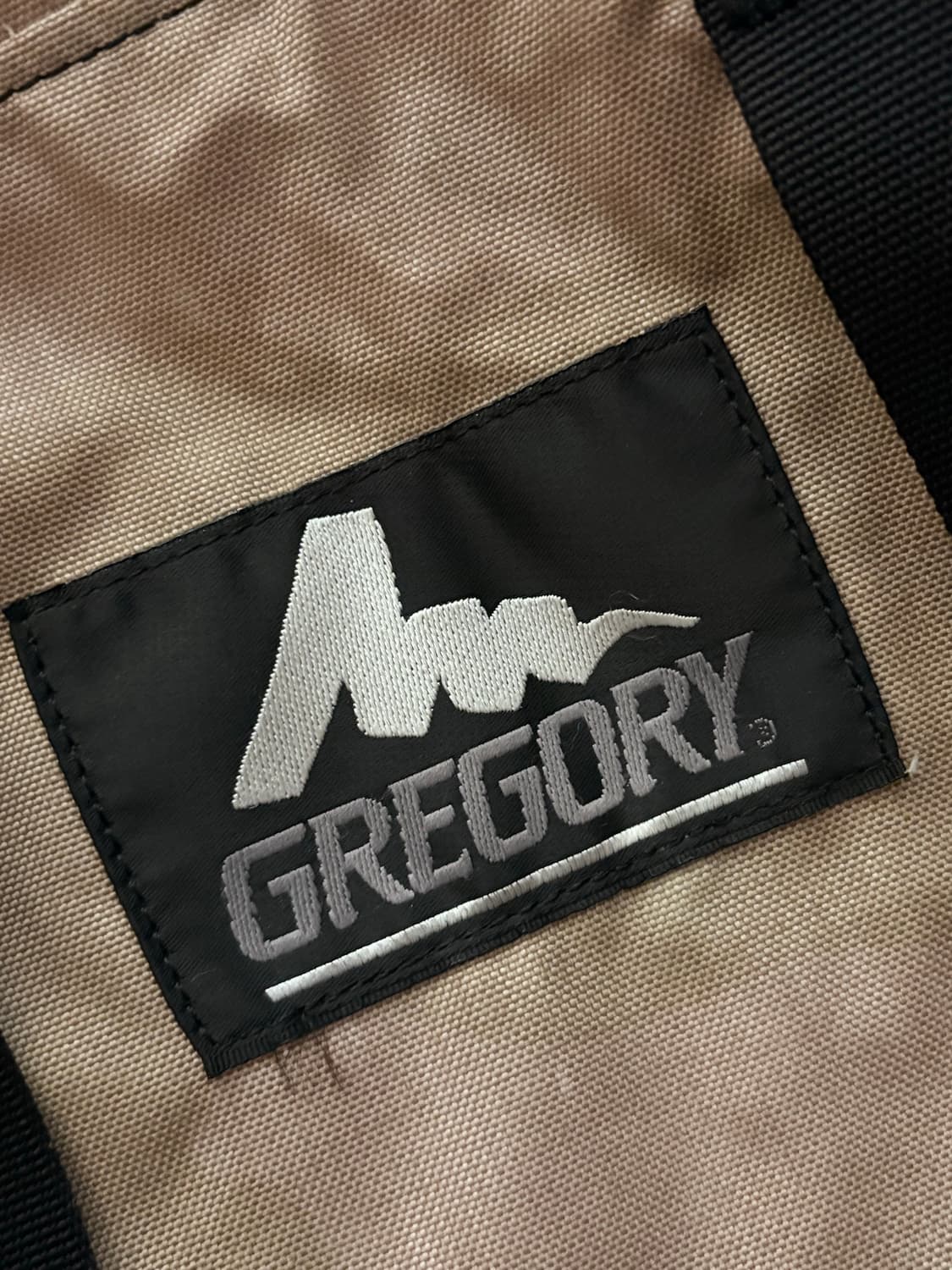 그레고리 구로고 더플백 베이지 브라운 패턴 보스턴백 XS 상품이미지5