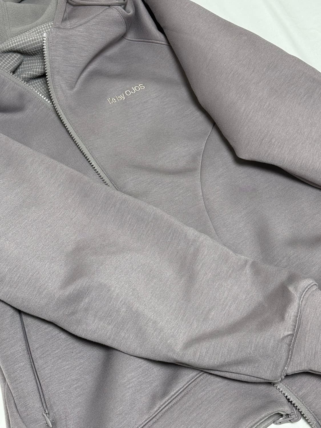 오호스 리버시블 후드집업 i:e Gel Hoodie 01 / Cocoa 상품이미지4