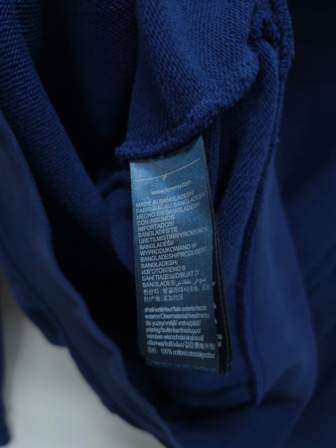 타미힐피거 전면자수로고 후드 (남성95) 상품이미지10