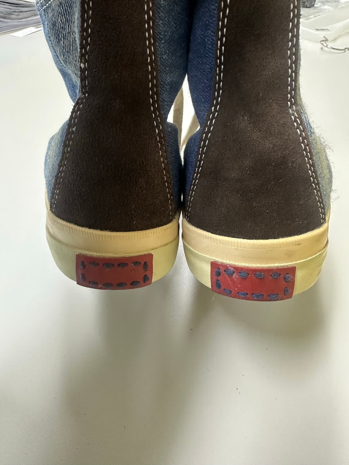 비즈빔 스캐그웨이 데님 하이 스니커즈 8사이즈 상품이미지4