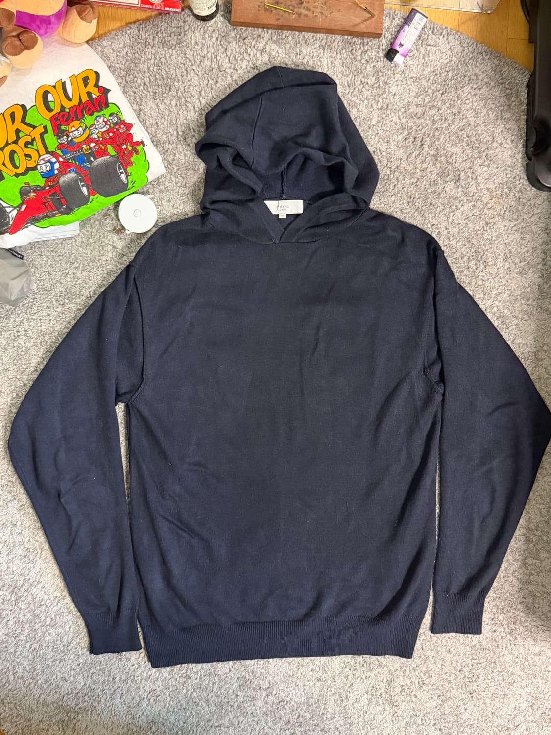 B:ming by Beams 비밍바이빔즈 니트 후드 롱슬리브 상품이미지1