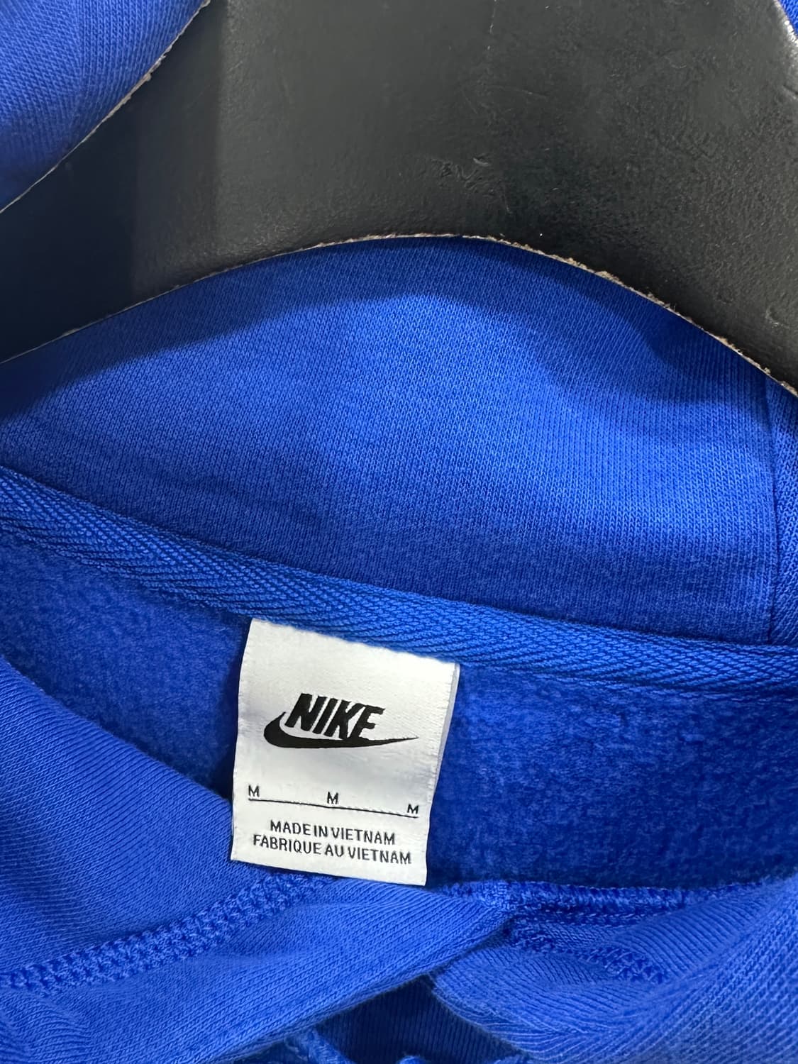 나이키 스포츠웨어 클럽 플리스 풀오버 후드 블루 M 상품이미지4