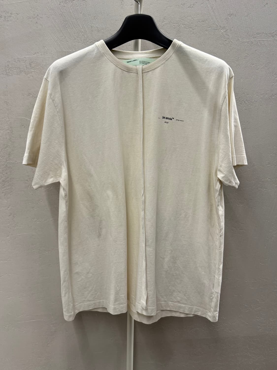 Off-White 2019 S/S 반팔 티셔츠 S 상품이미지2