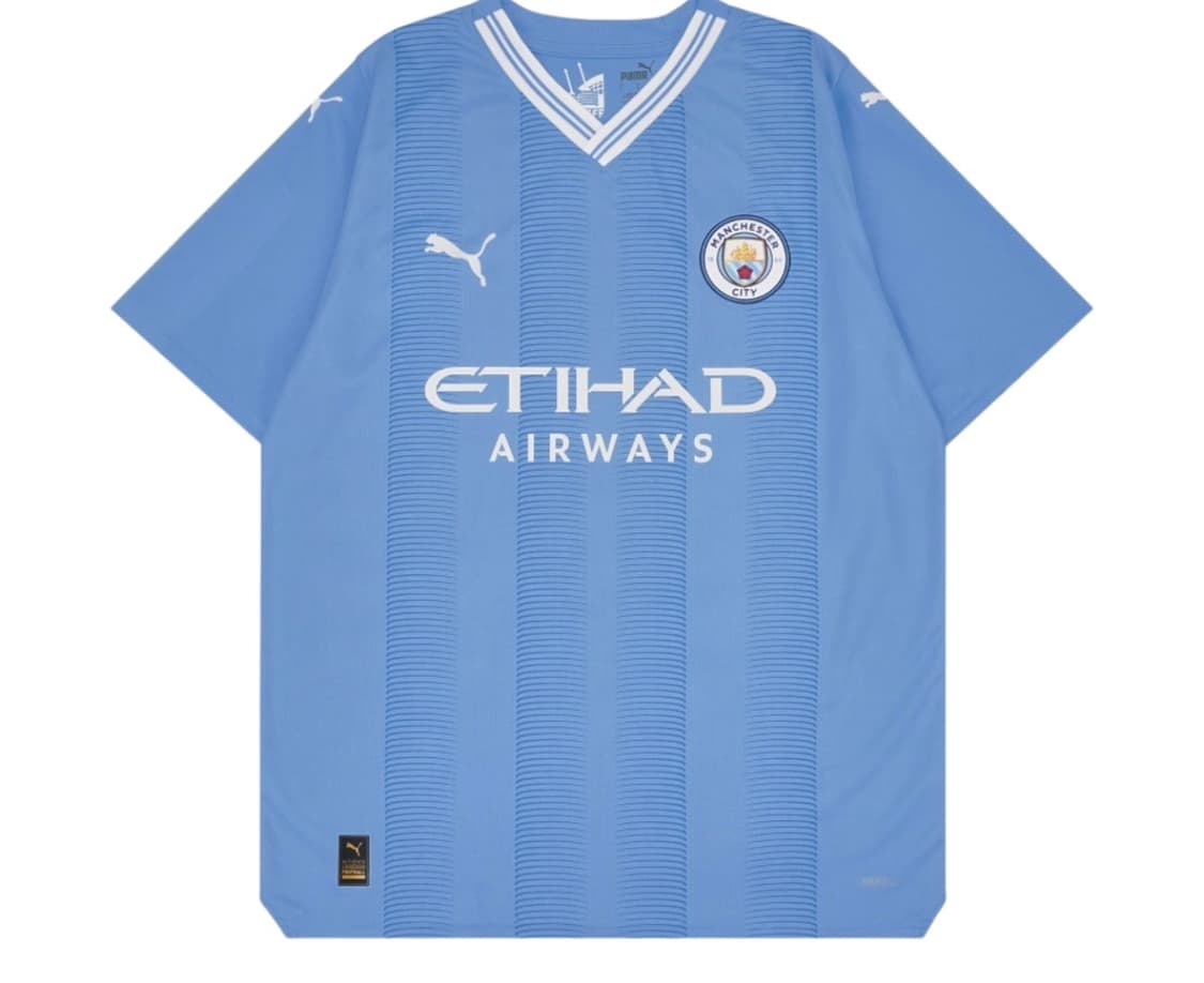 푸마 맨시티 2023/24 홈 저지 팀 라이트 블루 상품이미지1