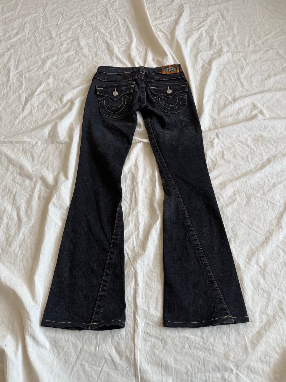 트루릴리전 00‘s 로우라이즈 데님 부츠컷 팬츠  상품이미지5