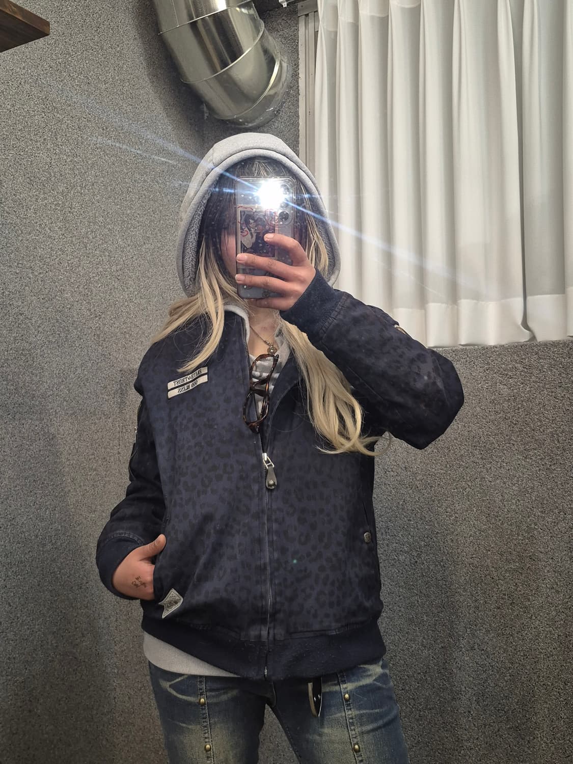 SAINTPAIN LEOPARD BOMBER JACKET  상품이미지1