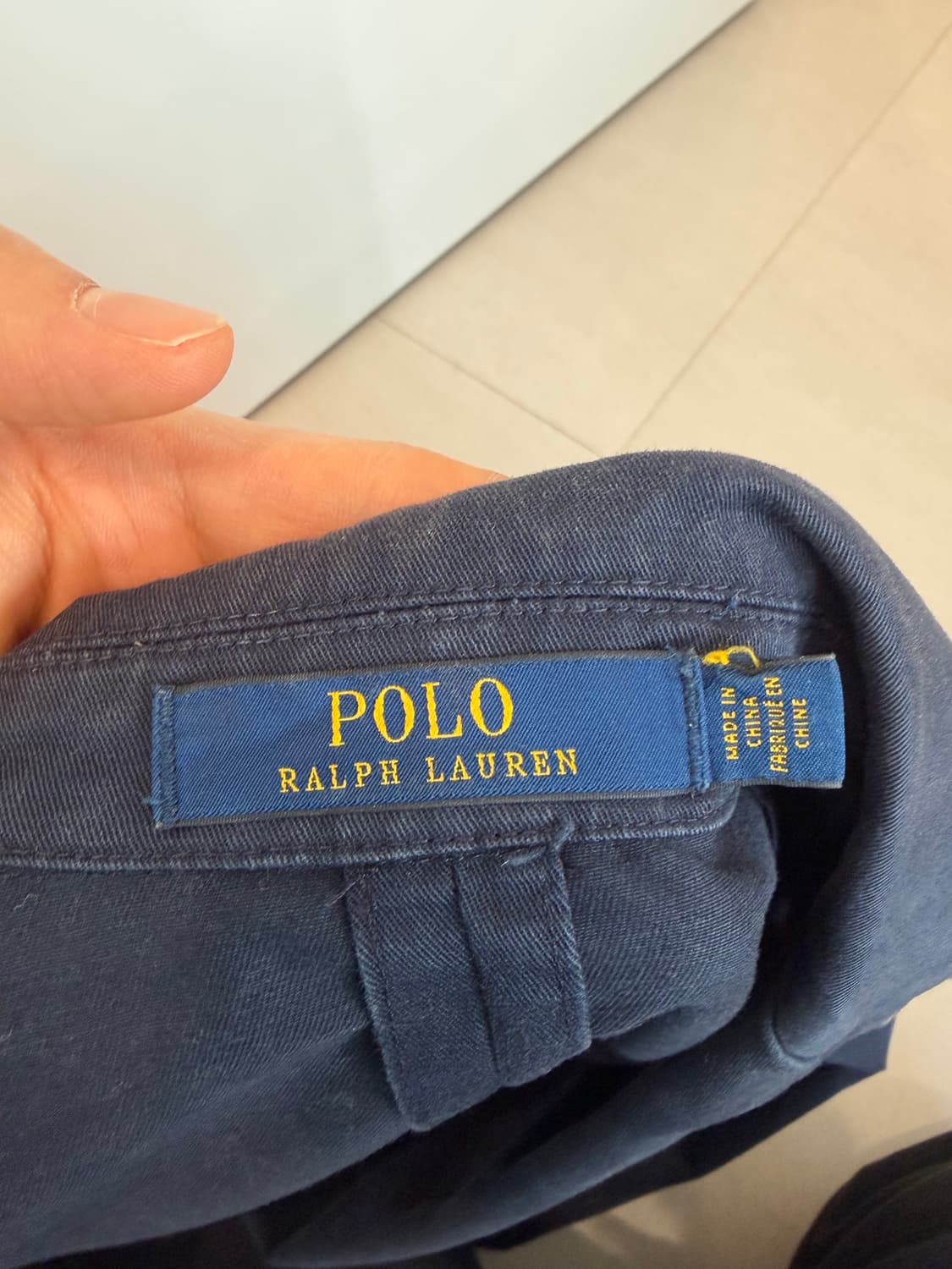 폴로 네이비 치노 자켓 상품이미지2