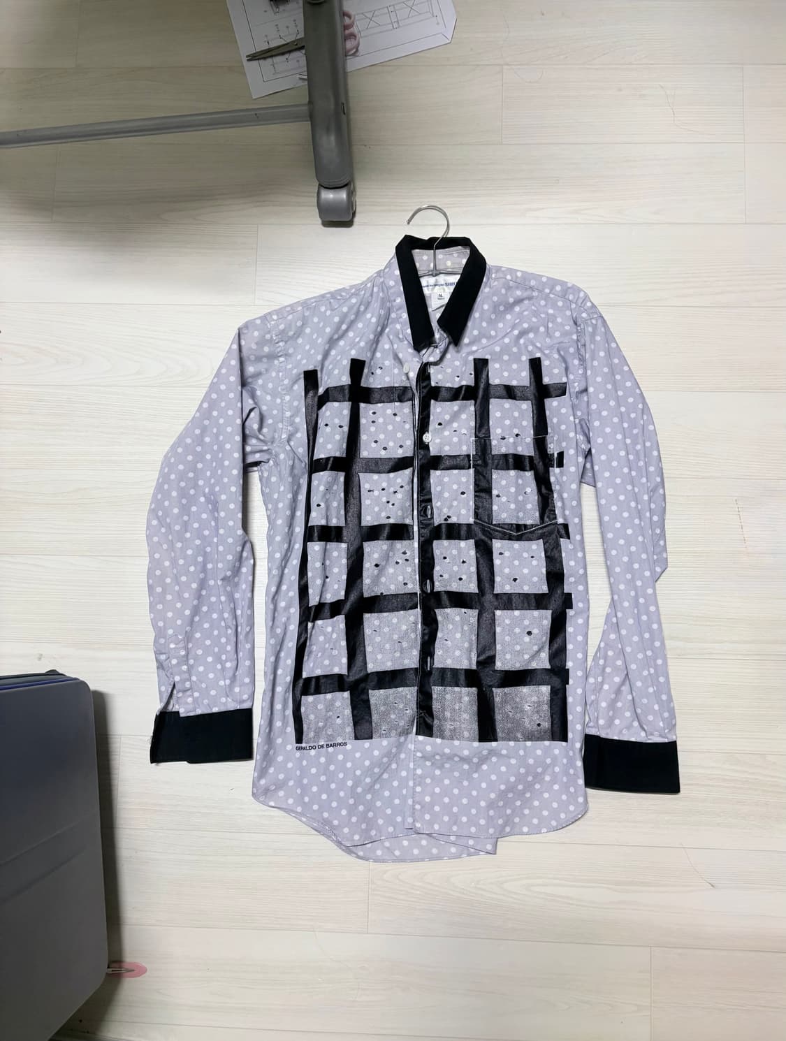 꼼데가르송 프린팅 셔츠 M 상품이미지1