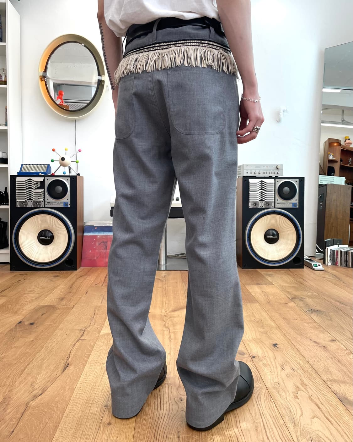 [2] RANDY 프린지 슬랙스 팬츠 상품이미지5