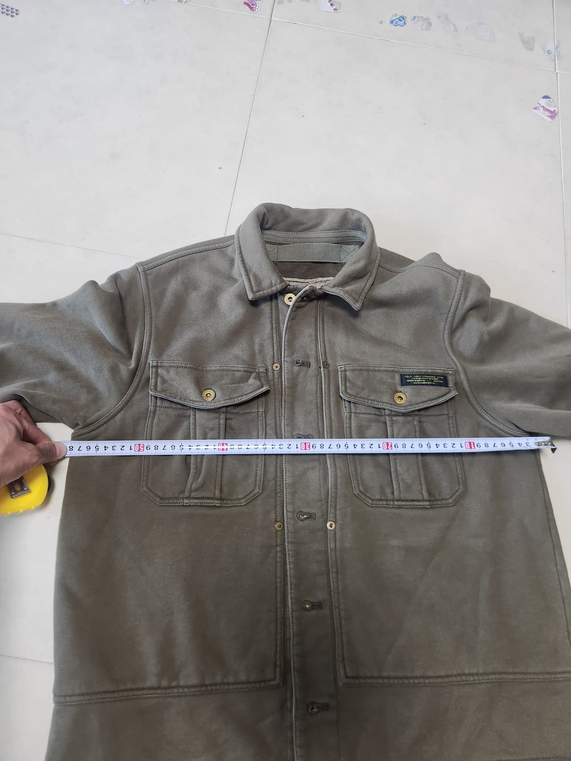 폴로100사이즈 유틸리티 트리커 자켓 카키색 상품이미지7