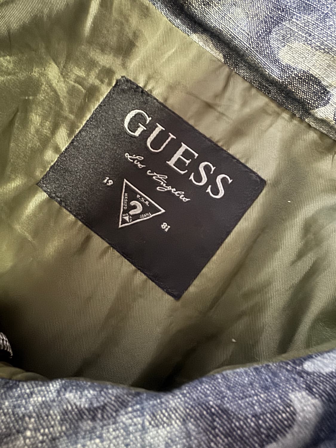 여성 게스 Guess 밀리터리 멀티포켓 야상 자켓 S ~ M 상품이미지3